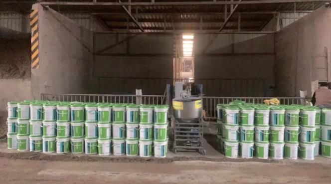 朗凱奇自愈合防水系統在引江濟淮工程廬江縣同大安置點項目上的應用 自愈合防水系統,朗凱奇防水,防水材料,防水涂料廠家,防水施工